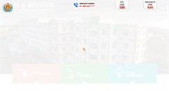 Desktop Screenshot of mgimt.edu.in